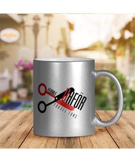 BK Gift Kişiye Özel Mesleki Bayan Kuaförü Gümüş Yaldızlı Kupa Bardak - 1