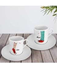 BK Gift Kişiye Özel İkili Türk Kahvesi Fincanı Takımı - 10