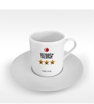 BK Gift Kişiye Özel Mesleki Yüzbaşı Türk Kahvesi Fincanı