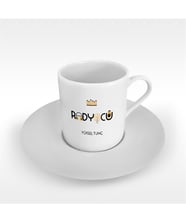 BK Gift Kişiye Özel Mesleki Radyocu Türk Kahvesi Fincanı