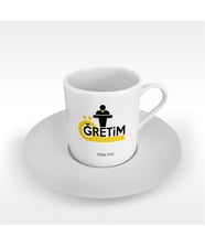 BK Gift Kişiye Özel Mesleki Öğretim Görevlisi Türk Kahvesi Fincanı
