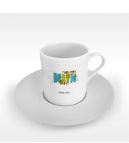 BK Gift Kişiye Özel Mesleki Matematik Mühendisi Türk Kahvesi Fincanı - 2