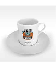BK Gift Kişiye Özel Mesleki Yazar Türk Kahvesi Fincanı - 2