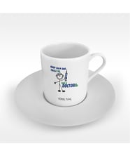 BK Gift Kişiye Özel Mesleki Doktor Türk Kahvesi Fincanı - 3