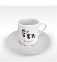 BK Gift Kişiye Özel Mesleki Kasap Türk Kahvesi Fincanı