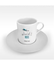 BK Gift Kişiye Özel Mesleki Hostes Türk Kahvesi Fincanı - 1