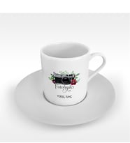 BK Gift Kişiye Özel Mesleki Profesyonel Fotoğrafçı Türk Kahvesi Fincanı - 1