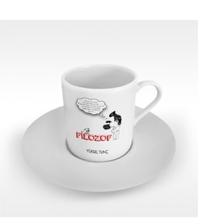 BK Gift Kişiye Özel Mesleki Filozof Türk Kahvesi Fincanı - 2