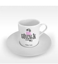 BK Gift Kişiye Özel Mesleki Özel Güvenlik Türk Kahvesi Fincanı - 2