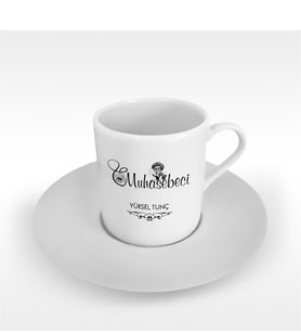 BK Gift Kişiye Özel Mesleki Muhasebeci Türk Kahvesi Fincanı - 2