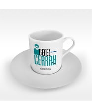 BK Gift Kişiye Özel Mesleki Genel Cerrah Türk Kahvesi Fincanı - 2