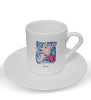 BK Gift Kişiye Özel Başak Burcu Türk Kahvesi Fincanı