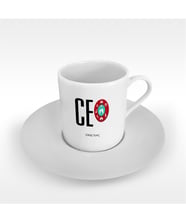 BK Gift Kişiye Özel Mesleki CEO Türk Kahvesi Fincanı - 2