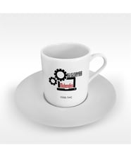 BK Gift Kişiye Özel Mesleki Bilgisayar Mühendisi Türk Kahvesi Fincanı - 3