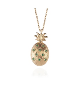 Gümüş Ananas Kolye NP0120
