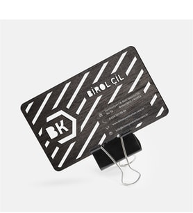 BK Gift Kişiye Özel Ahşap Kartvizit (Model 5-7) 50 ADET