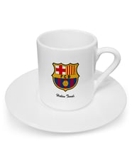 BK Gift Kişiye Özel Barcelona Türk Kahvesi Fincanı