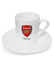 BK Gift Kişiye Özel Arsenal Türk Kahvesi Fincanı