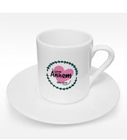 BK Gift Kişiye Özel Canım Annem Tasarımlı Türk Kahvesi Fincanı - 10