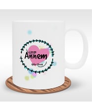 BK Gift Kişiye Özel Canım Annem Tasarımlı Beyaz Kupa Bardak - 10