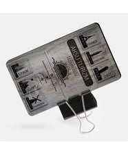 BK Gift Kişiye Özel Mesleki Turizm & Seyahat Ahşap Kartvizit (Model 3-6) 50 ADET