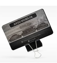 BK Gift Kişiye Özel Mesleki Mobilya Dekorasyon Ahşap Kartvizit (Model 1-3) 50 ADET