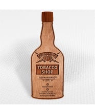 BK Gift Kişiye Özel Mesleki Tobacco Shop & Tekel Bayi Ahşap Kartvizit (Model 1-1) 50 ADET