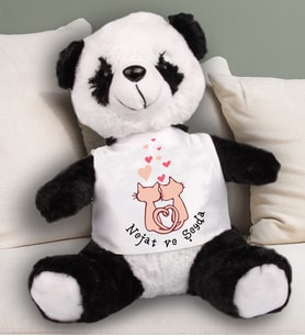 Kişiye Özel Aşık Kediler Temalı Peluş Ayıcık 23Cm 81894 81894