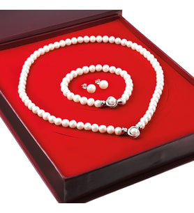 Chavin inci Küçük Broş Gümüş Kolye Bileklik Küpe Takımı Set ds48