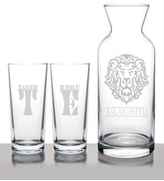 BK Gift Kişiye Özel Aslan Sütü Rakı Karaf Seti