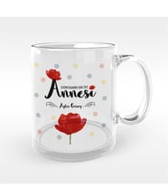 BK Gift Kişiye Özel Dünyanın En İyi Annesi Tasarımlı Cam Kupa Bardak - 10