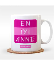 BK Gift Kişiye Özel En İyi Anne Tasarımlı Beyaz Kupa Bardak - 2