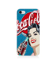 Apple İphone 7 Coca Cola Afiş Desenli Silikon Kılıf