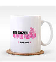 BK Gift Kişiye Özel En Güzel Anne Adayı Tasarımlı Beyaz Kupa Bardak - 1