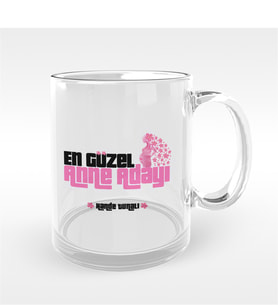 BK Gift Kişiye Özel En Güzel Anne Adayı Tasarımlı Cam Kupa Bardak - 1