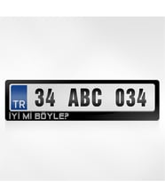 BK Gift Kişiye Özel İyi Mi Böyle Yazılı Plakalık