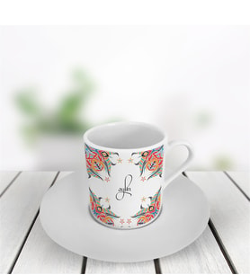 BK Gift Kişiye Özel Türk Kahvesi Fincanı - 2
