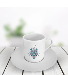 BK Gift Kişiye Özel Türk Kahvesi Fincanı - 1