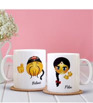 BK Gift Kişiye Özel İkili Emoji Sevgili Kupası - 20