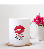 BK Gift Kişiye Özel Öpücüklü Beyaz Kupa Bardak - 6