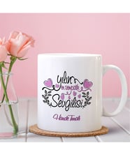 BK Gift Kişiye Özel Yılın En Sempatik Sevgilisi Beyaz Kupa Bardak