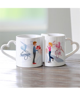 BK Gift Kişiye Özel İkili Sevgili Kupası (Aşk Kupası) - 36