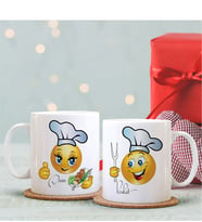 BK Gift Kişiye Özel İkili Emoji Sevgili Kupası - 9