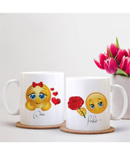 BK Gift Kişiye Özel İkili Emoji Sevgili Kupası - 8