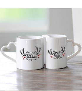 BK Gift Kişiye Özel İkili Sevgili Kupası (Aşk Kupası) - 32