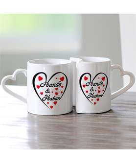 BK Gift Kişiye Özel İkili Sevgili Kupası (Aşk Kupası) - 16