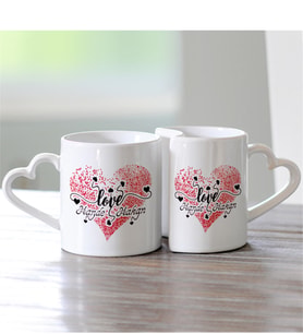 BK Gift Kişiye Özel İkili Sevgili Kupası (Aşk Kupası) - 14