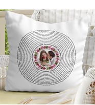 BK Gift Kişiye Özel 100 Dilde Seni Seviyorum Beyaz Yastık - 6