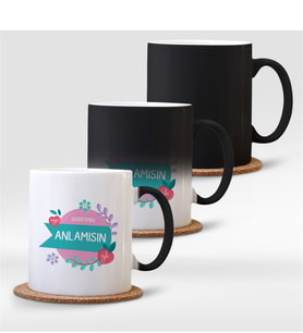 BK Gift Kişiye Özel Hayatımın Anlamısın Sihirli Kupa Bardak
