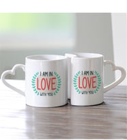 BK Gift Kişiye Özel İkili Sana Aşığım Sevgili Kupası